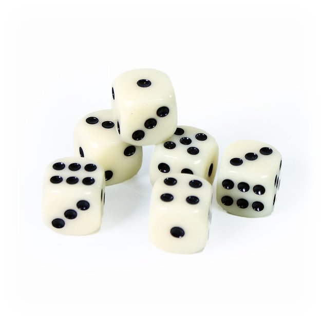 Dice 6 pcs 1
