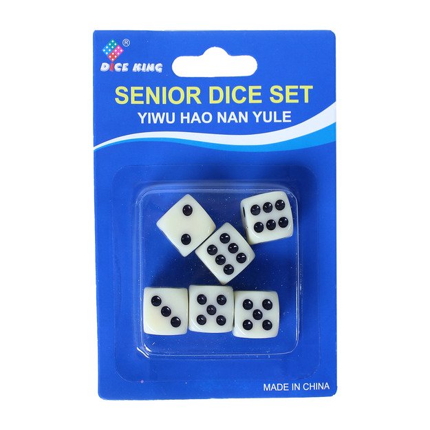 Dice 6 pcs 2
