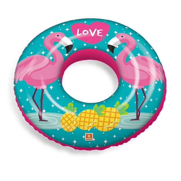 Inf. žiedas flamingas džiunglės 50cm