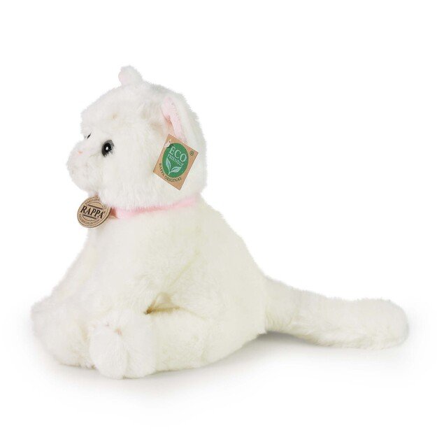 Plush white cat 25 cm ECO-FRIENDLY 3