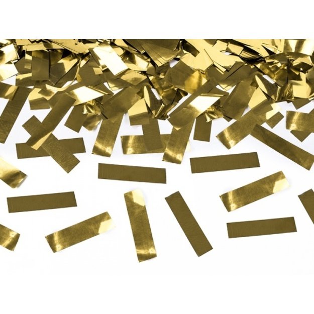 Party confetti 40cm gold 2