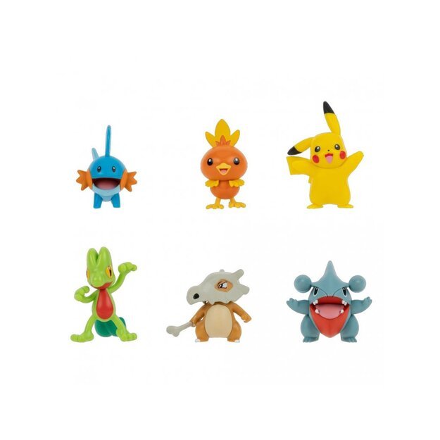 Pokemon set of 6 figures
