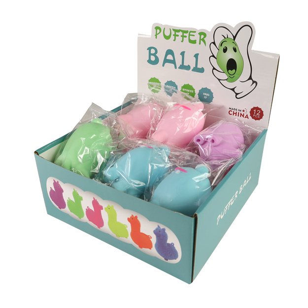 Antistresinis kamuoliukų monstras, 4 spalvos 2