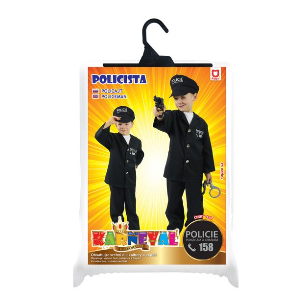 Children costume - policeman (S) 2