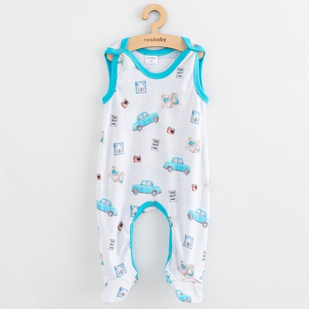 Kūdikio romperis New Baby Classic II mašinėlės, 56 (0-3 mėn.)