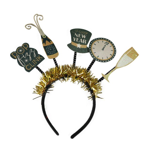 Happy New Year headband for adults 2
