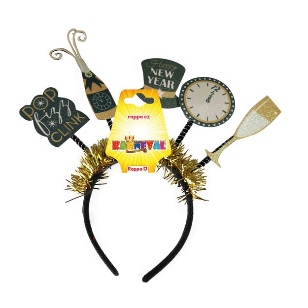 Happy New Year headband for adults 3
