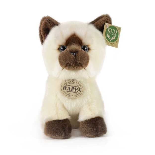 Plush siamese cat 18 cm ECO-FRIENDLY 2