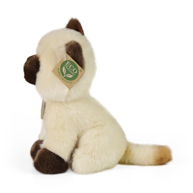 Plush siamese cat 18 cm ECO-FRIENDLY 3