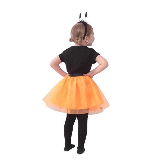 Children costume pumpkin tutu skirt with accs. 4