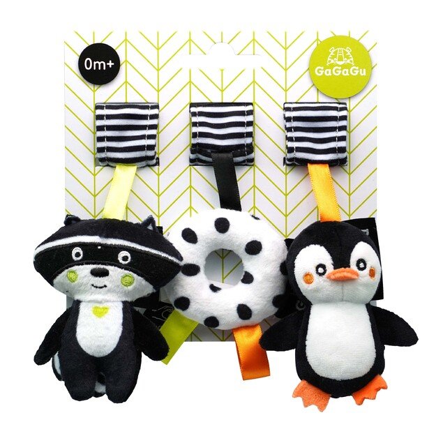GAGAGU HANGING PLUSH TOY RACCOON 1