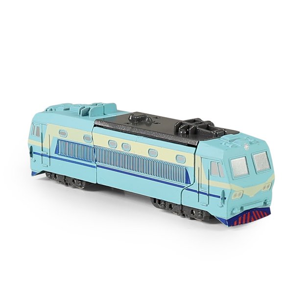Metal robot locomotive blue 1