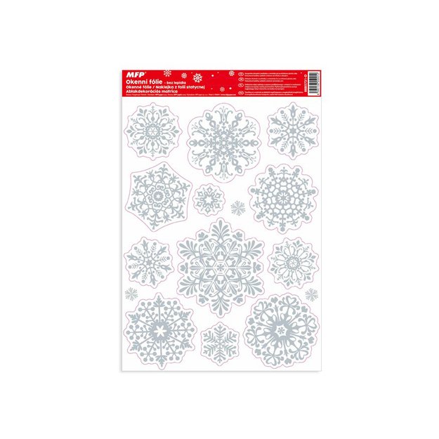 Window film Christmas glitter 20x30cm 5