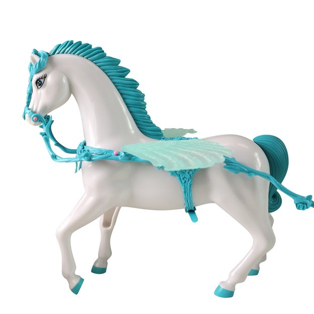 Vežimas su sparnuotu arkliu ir šviesa 5