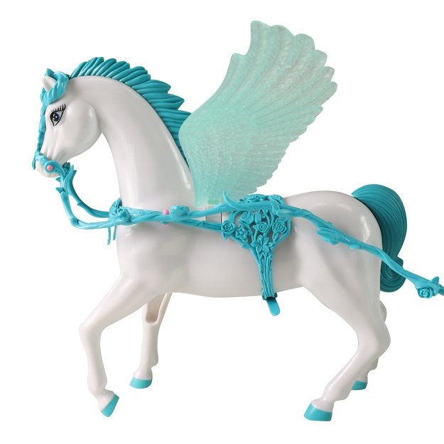 Vežimas su sparnuotu arkliu ir šviesa 4