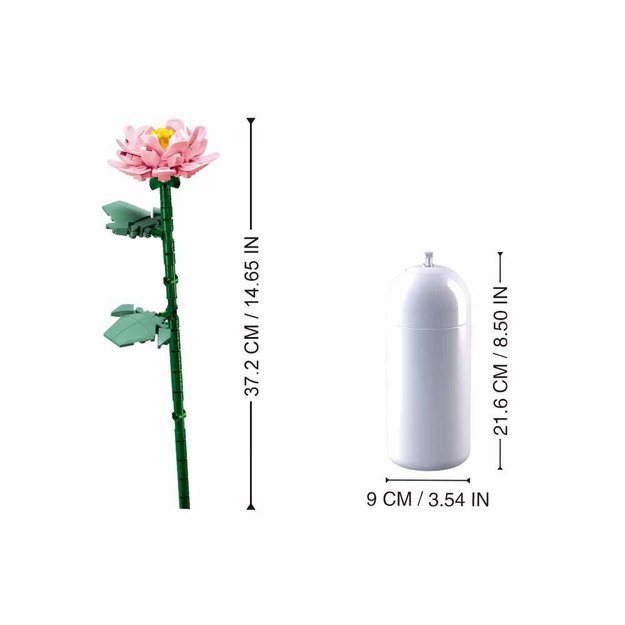 Sluban Flowers M38-B1101-05 Bijūnas 4