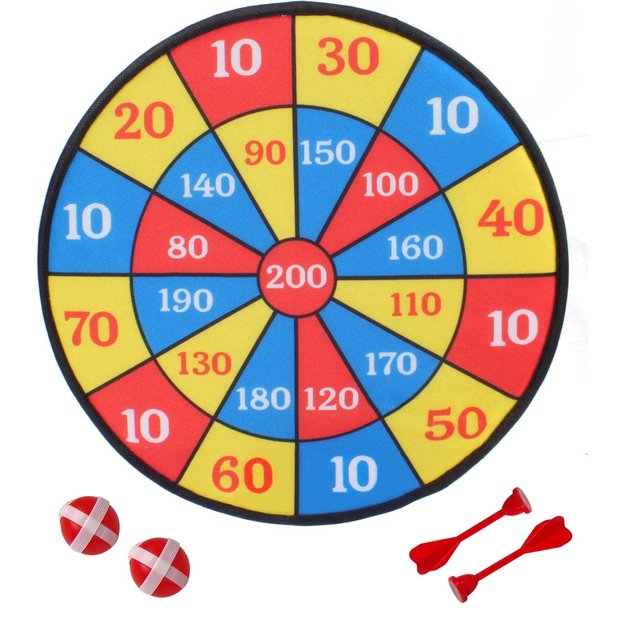 Dartboard Velcro 36 cm 2 balls + 2 darts