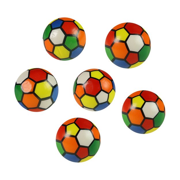 Spalvotas putplasčio kamuoliukas 6 cm 1