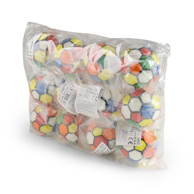 Spalvotas putplasčio kamuoliukas 6 cm 3