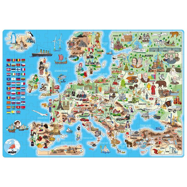 Dėlionė – Europa 160 detalių – Čekija 2