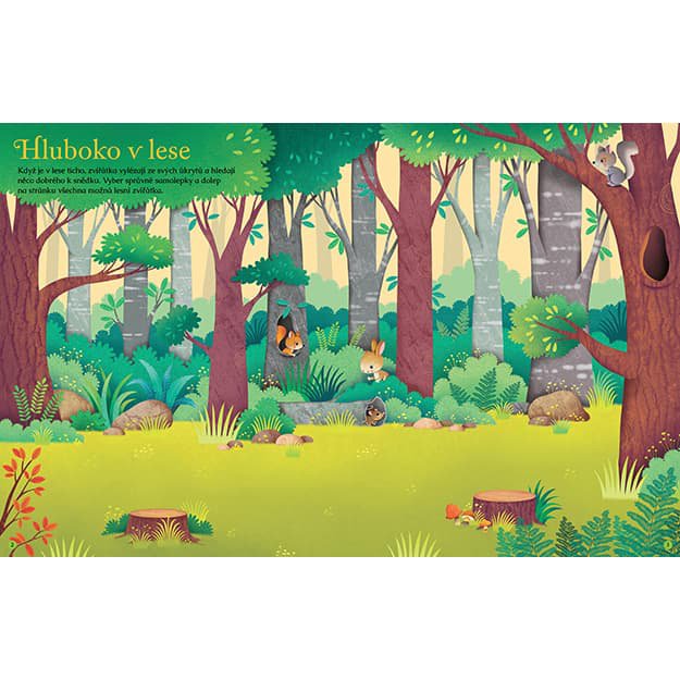 Lipdukų knyga „Gamta“ 2