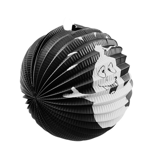 Helovino žibintas 25 cm su pagaliuku 40 cm 4