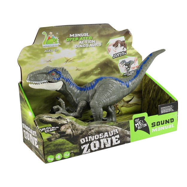 Velociraptor dinozauras su šviesa ir garsu 2