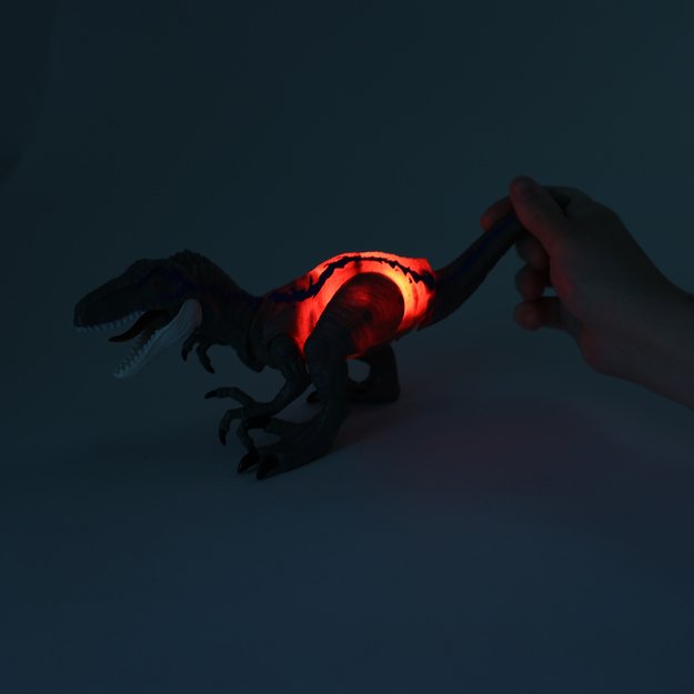 Velociraptor dinozauras su šviesa ir garsu 4