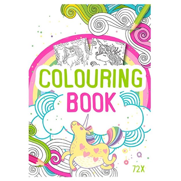Book colouring 72pgs A4 5