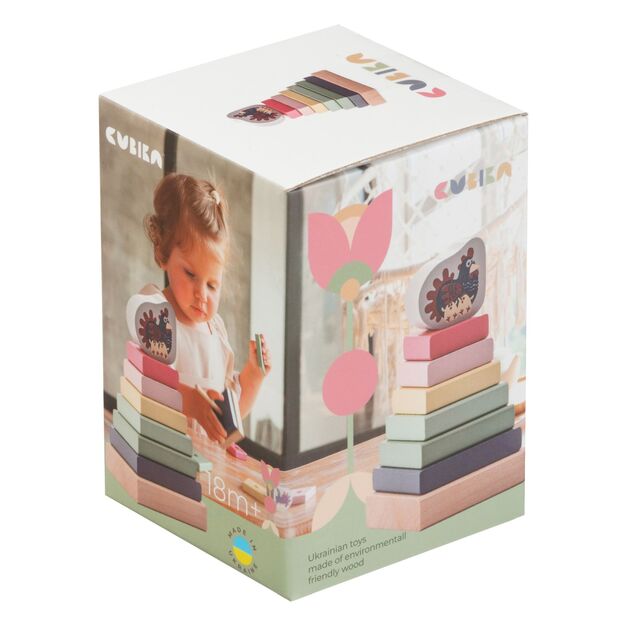 CUBIKA Pastel 15894 Piramidė su vištiena 2