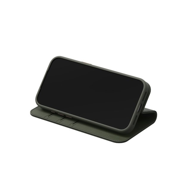 „Moshi Overture MagSafe“ – odinis atverčiamas dėklas „iPhone 17 Pro“ (žalias) 3