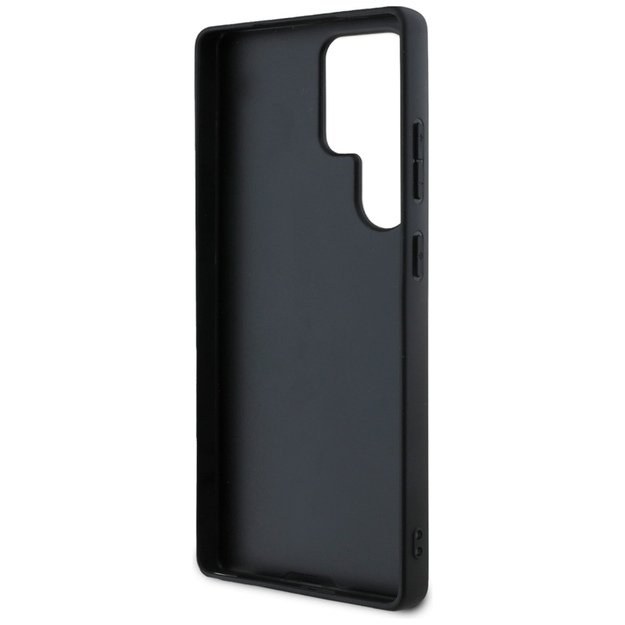 „Guess Big 4G Logo Classic“ logotipo dėklas, skirtas „Samsung Galaxy S25 Ultra“ (mėlynas) 2
