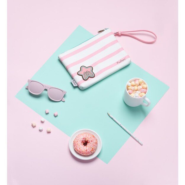 Pusheen - Rose Collection cosmetic bag (23 x 16.5 x 2.5 cm) 7