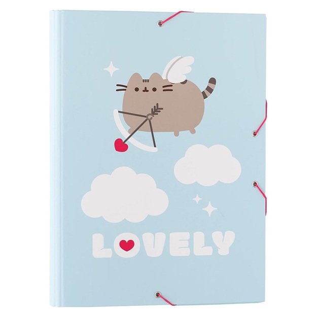 Pusheen – aplankas / dokumentų aplankas iš kolekcijos Purrfect Love (24,5 x 34 cm)