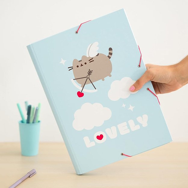 Pusheen – aplankas / dokumentų aplankas iš kolekcijos Purrfect Love (24,5 x 34 cm) 21