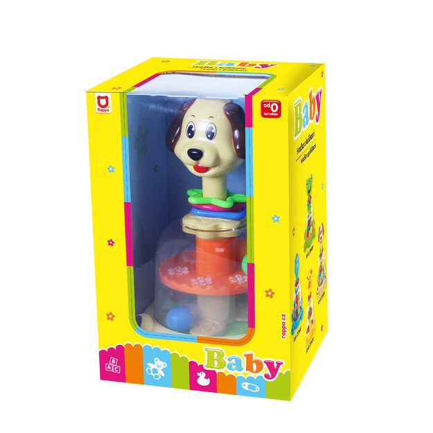 Toy with balls dog 2