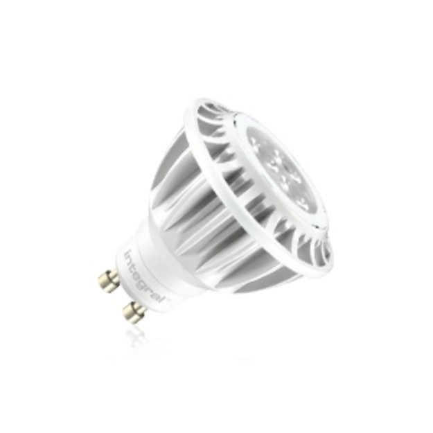 Integruota LED lemputė GU10 PAR16 5W (35W) 2700K 250lm Šiltai balta 9