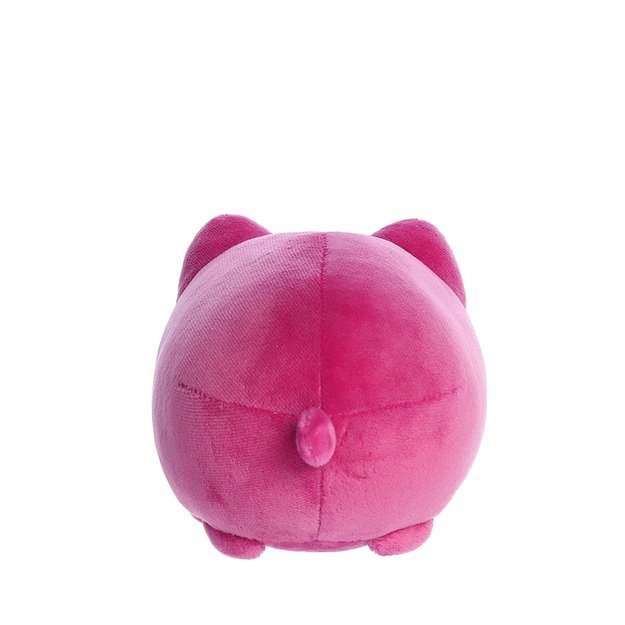 Tasty Peach - pliušinis talismanas 9 cm Cosmic Purple Meowchi 17