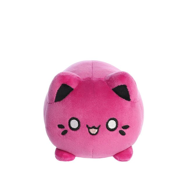 Tasty Peach - pliušinis talismanas 9 cm Cosmic Purple Meowchi 14