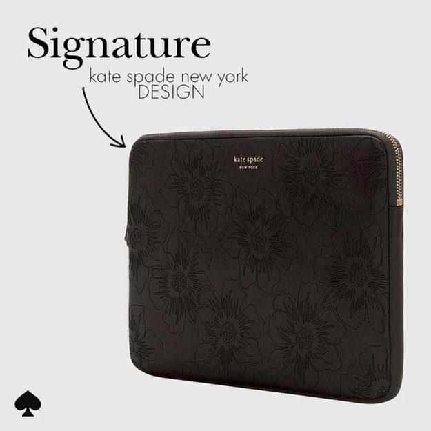 Kate Spade New York Slim Sleeve – MacBook Pro 13 / MacBook Air 13 / Notebook 13 dangtelis (Reverse Hollyhock) 10