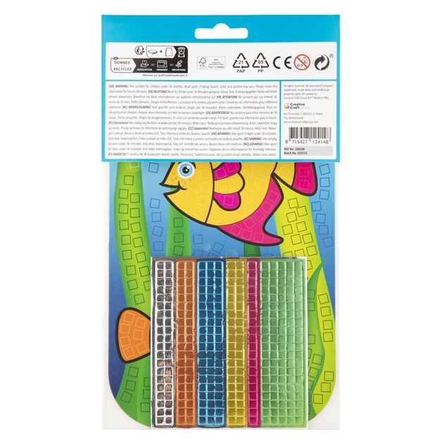 Kūrybinis mozaikų rinkinys A5 Žuvys 2