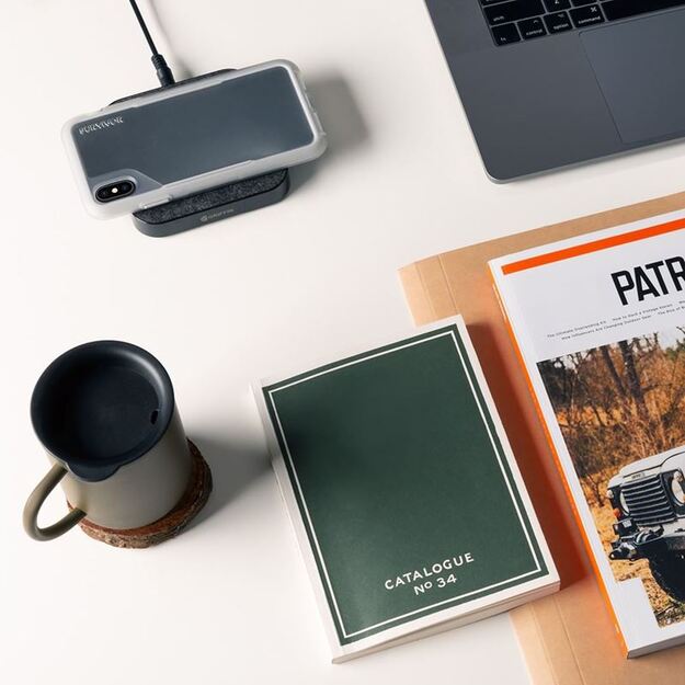 Griffin Survivor Endurance – dėklas, skirtas iPhone Xs Max (skaidrus/pilkas) 7