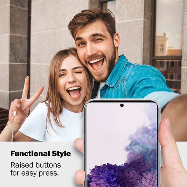 Crong Crystal Slim Cover – apsauginis dėklas, skirtas Xiaomi Redmi 6A (skaidrus) 19