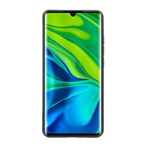 Crong Color Cover – lankstus dėklas, skirtas „Xiaomi Mi Note 10“ / „Mi Note 10 Pro“ (juodas)