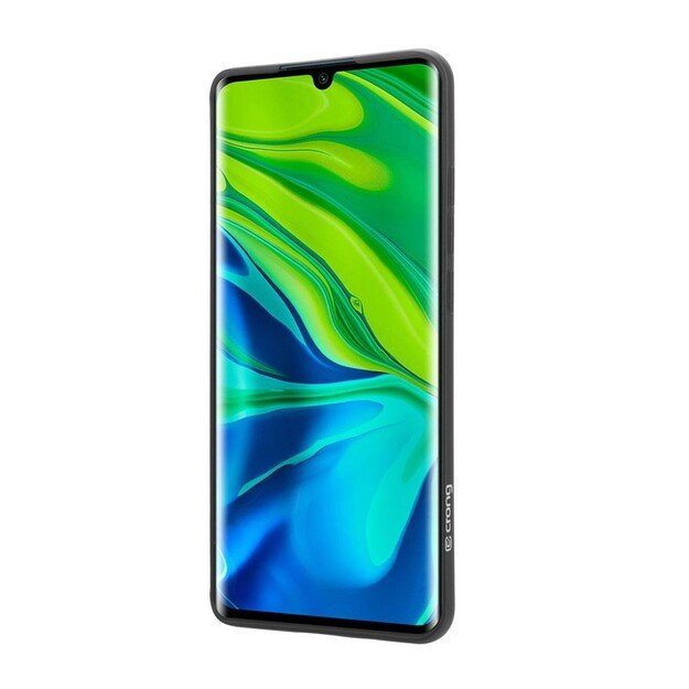 Crong Color Cover – lankstus dėklas, skirtas „Xiaomi Mi Note 10“ / „Mi Note 10 Pro“ (juodas)