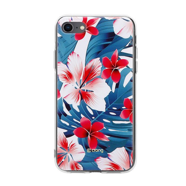 Crong Flower Case – dėklas, skirtas iPhone SE 2020 / 8 / 7 (paternas 03)