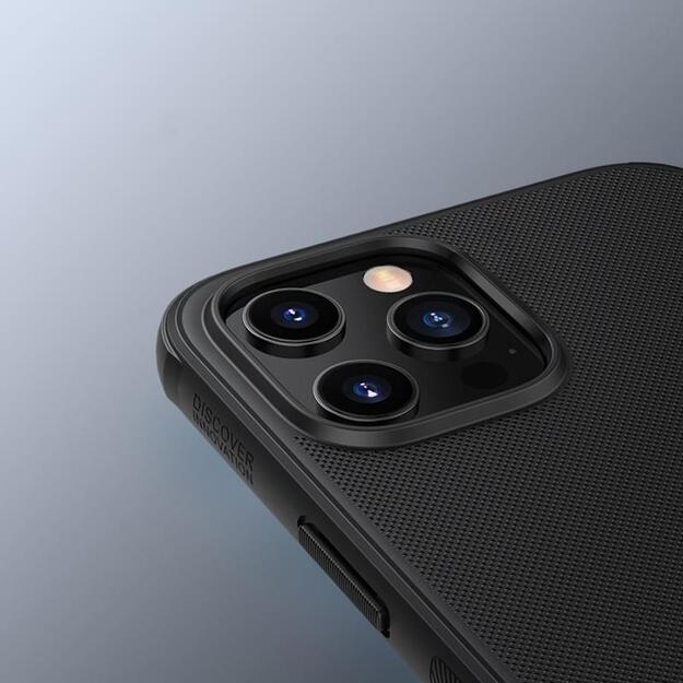 Nillkin Super Frosted Shield Pro – dėklas, skirtas Apple iPhone 12 Pro Max (raudonas) 8