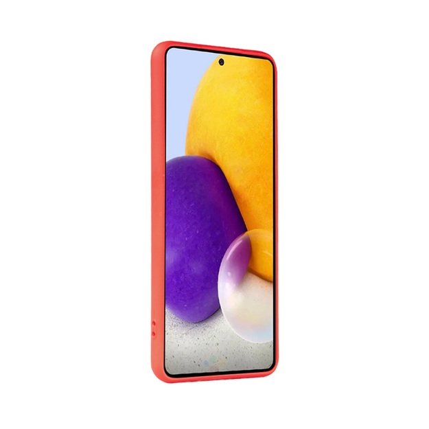 Crong Color Cover – dėklas, skirtas Samsung Galaxy A72 (raudonas) 8