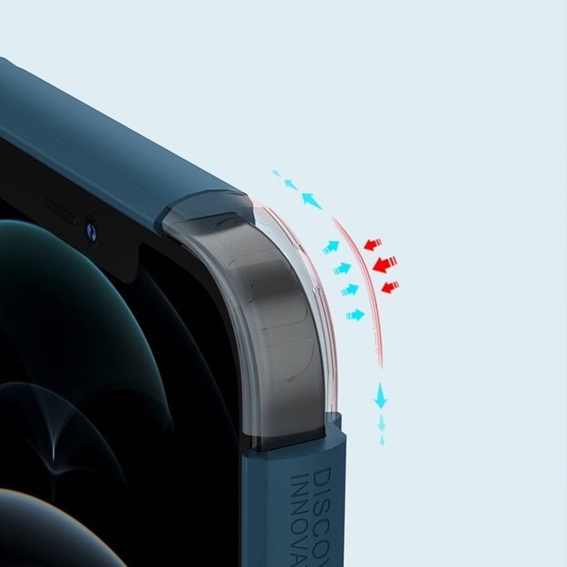 Nillkin Super Frosted Shield Pro – dėklas, skirtas Apple iPhone 13 Pro Max (juodas) 2