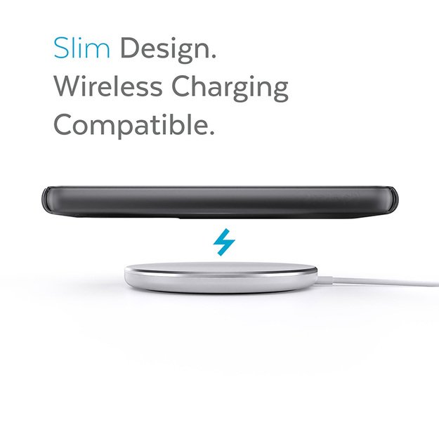 Speck Presidio Perfect-Mist – Samsung Galaxy S22+ dėklas su MICROBAN (Obsidian) 33